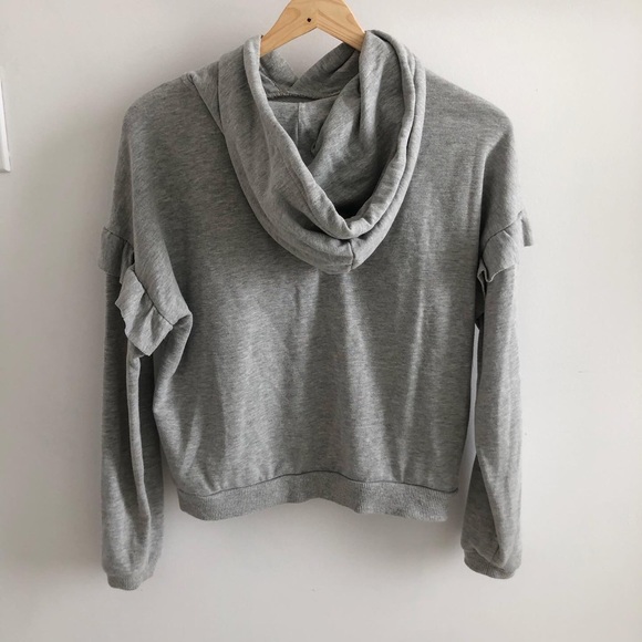 Ruffled Chic Hoodie - Picture 3 of 3